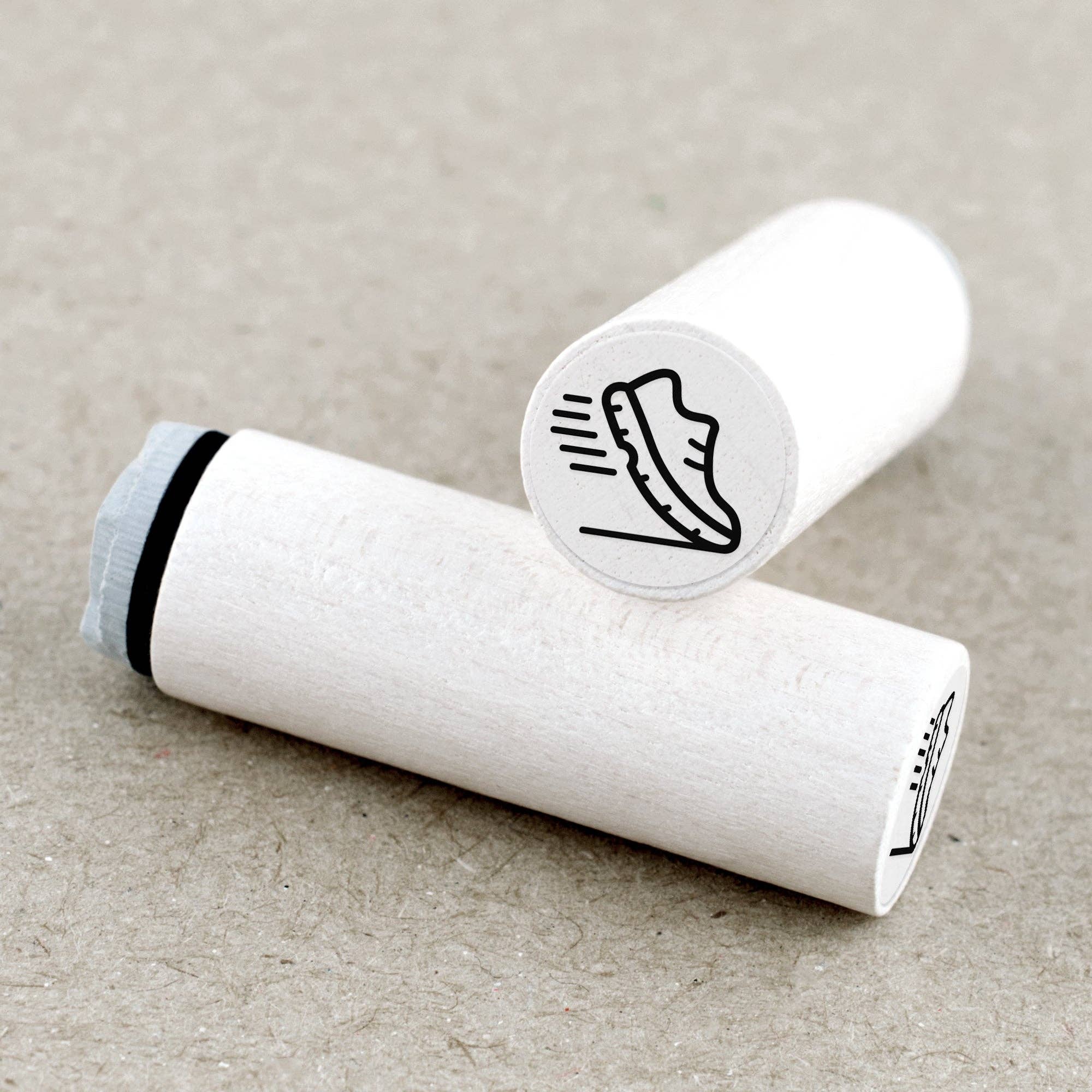 MINI RUBBER STAMP // RUNNING