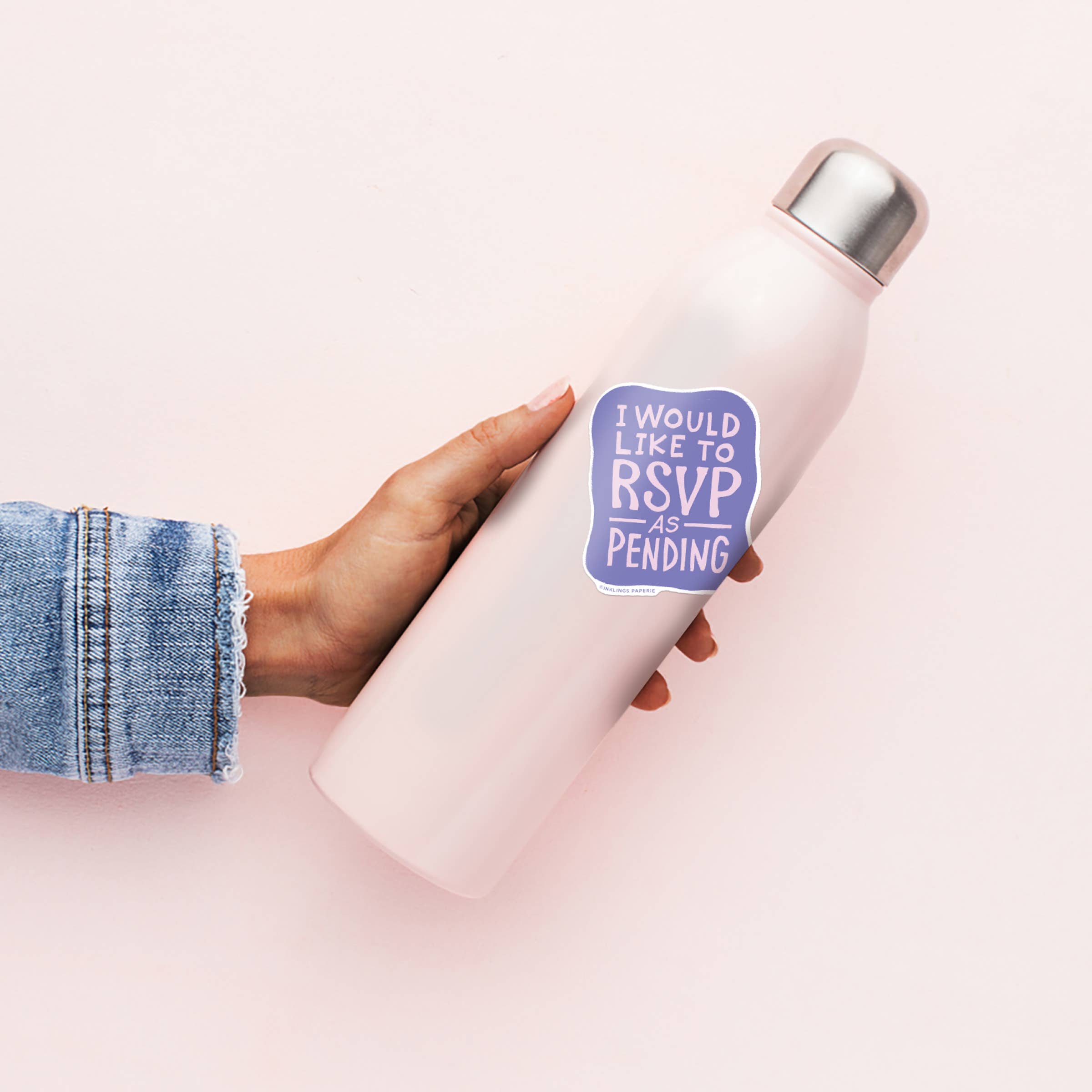 VINYL STICKER // RSVP AS PENDING