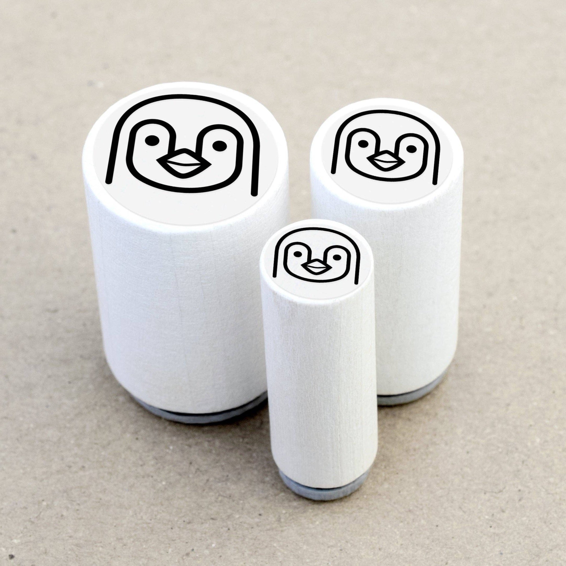 MINI RUBBER STAMP // PENGUIN