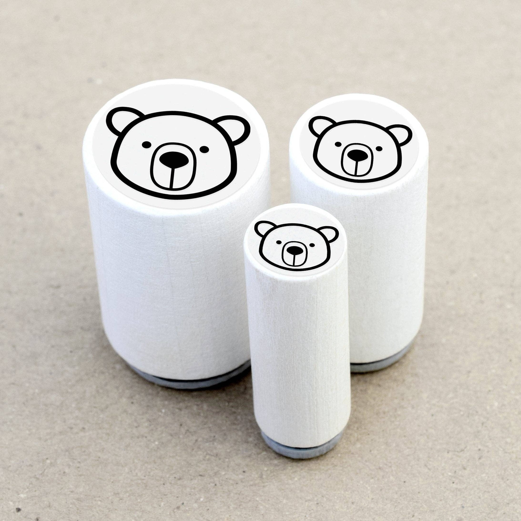 MINI RUBBER STAMP // BEAR