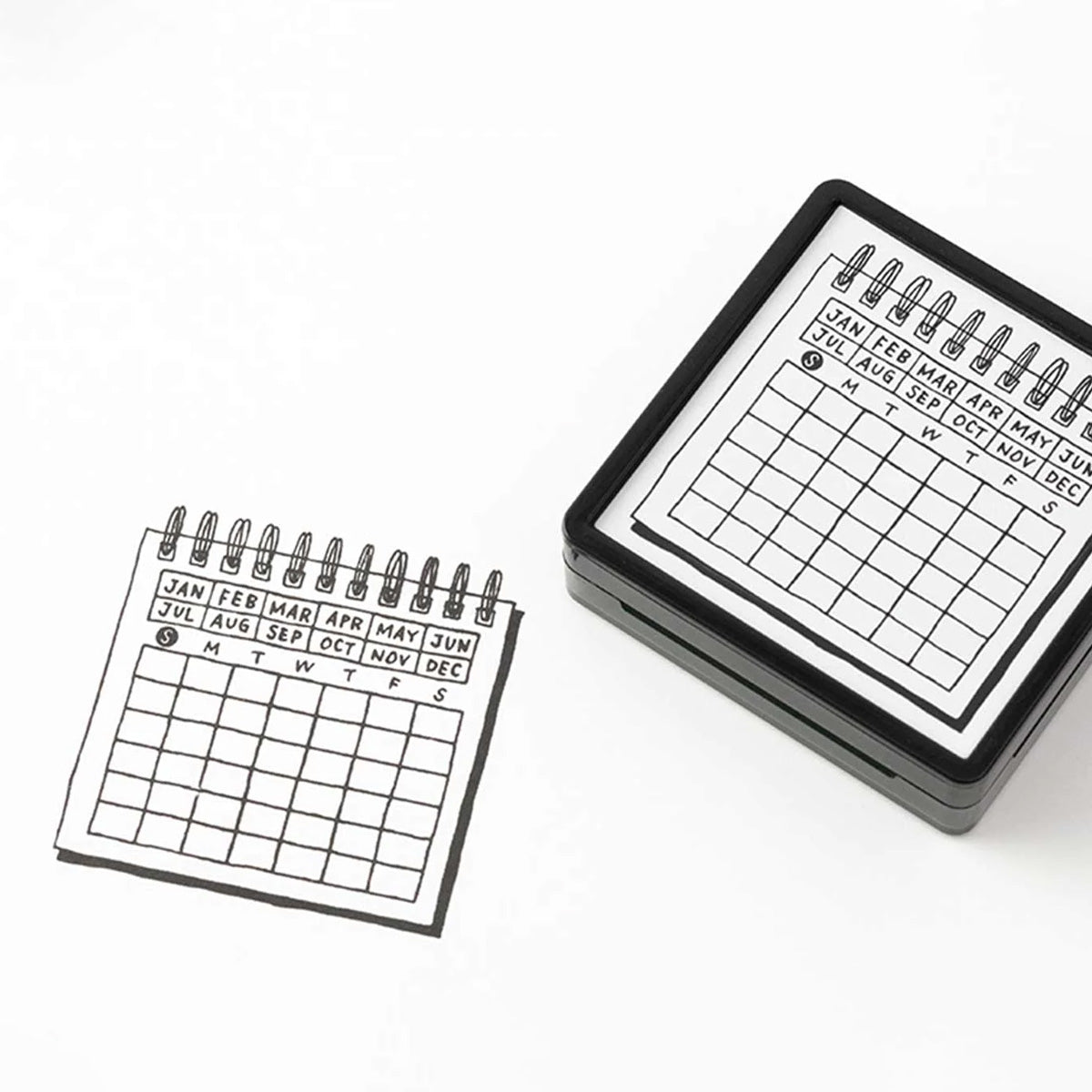 PAINTABLE STAMP // CALENDAR