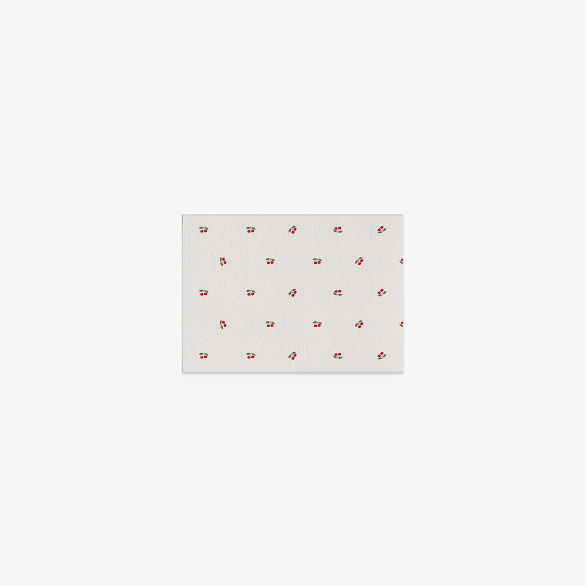 SMALL GREETING CARD // SMALL CHERRIES