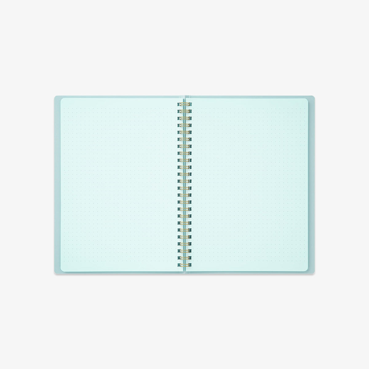 A5 RING NOTEBOOK W. DOT GRID // BLUE