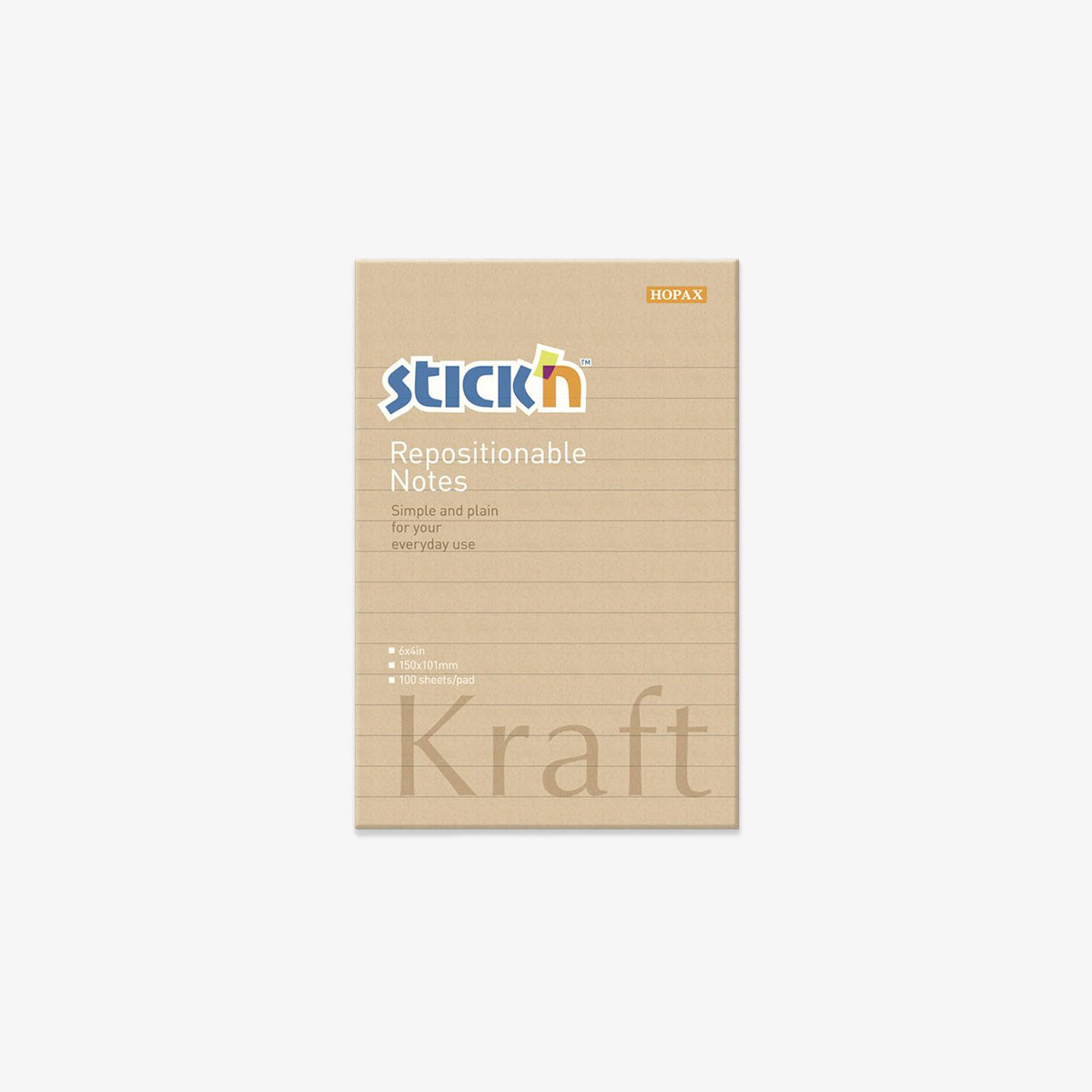 STICK'N KRAFT STICKY NOTES // RULED