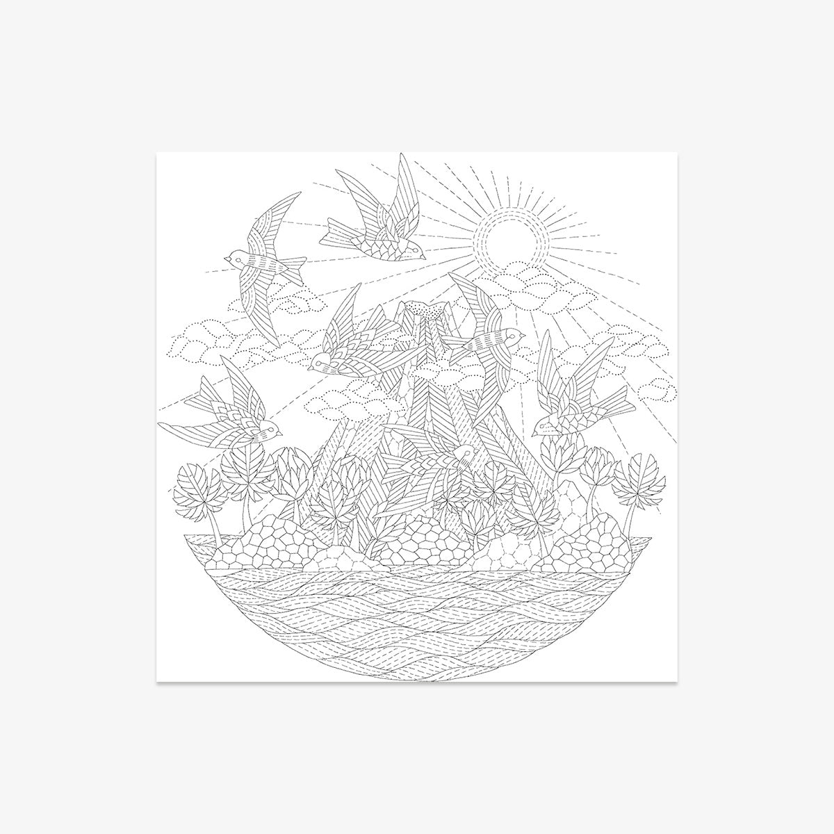 COLOURING BOOK // MILLIE MAROTTA'S ISLAND ESCAPE