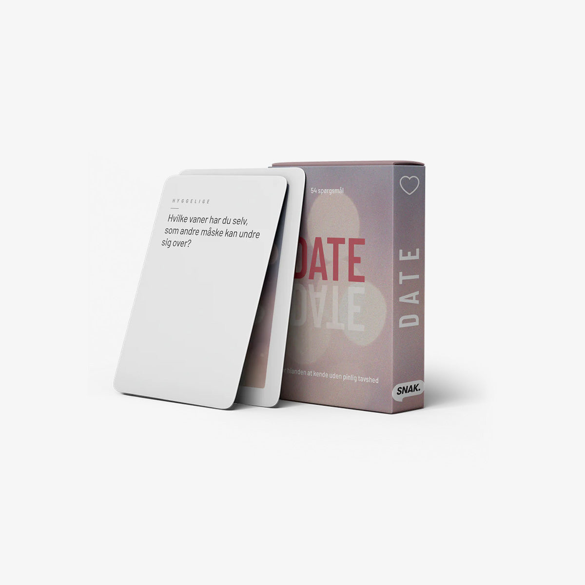 CONVERSATION CARDS - DANISH // DATE