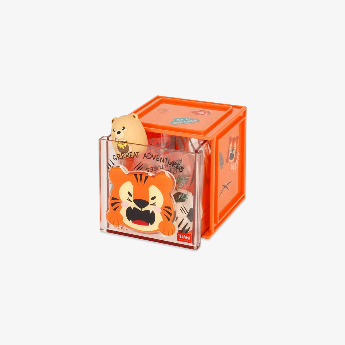 STACKABLE STORAGE BOX // TIGER
