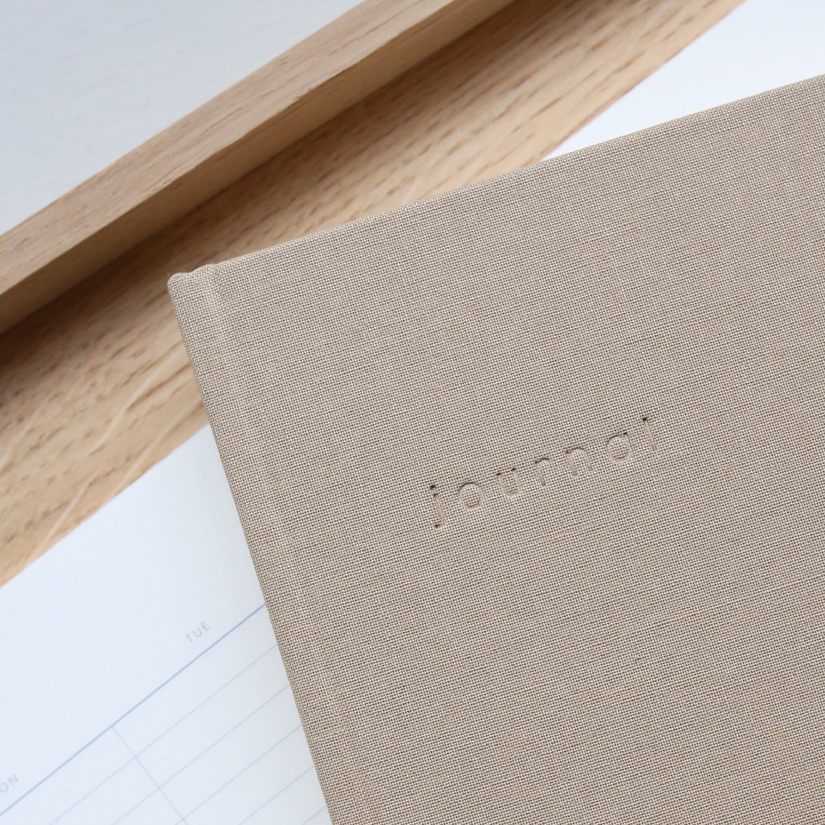 HARDCOVER NOTEBOOK A5 // SAND