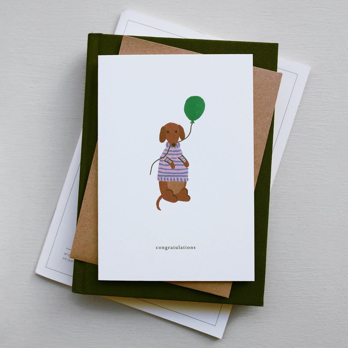 GREETING CARD // CELEBRATION DOG