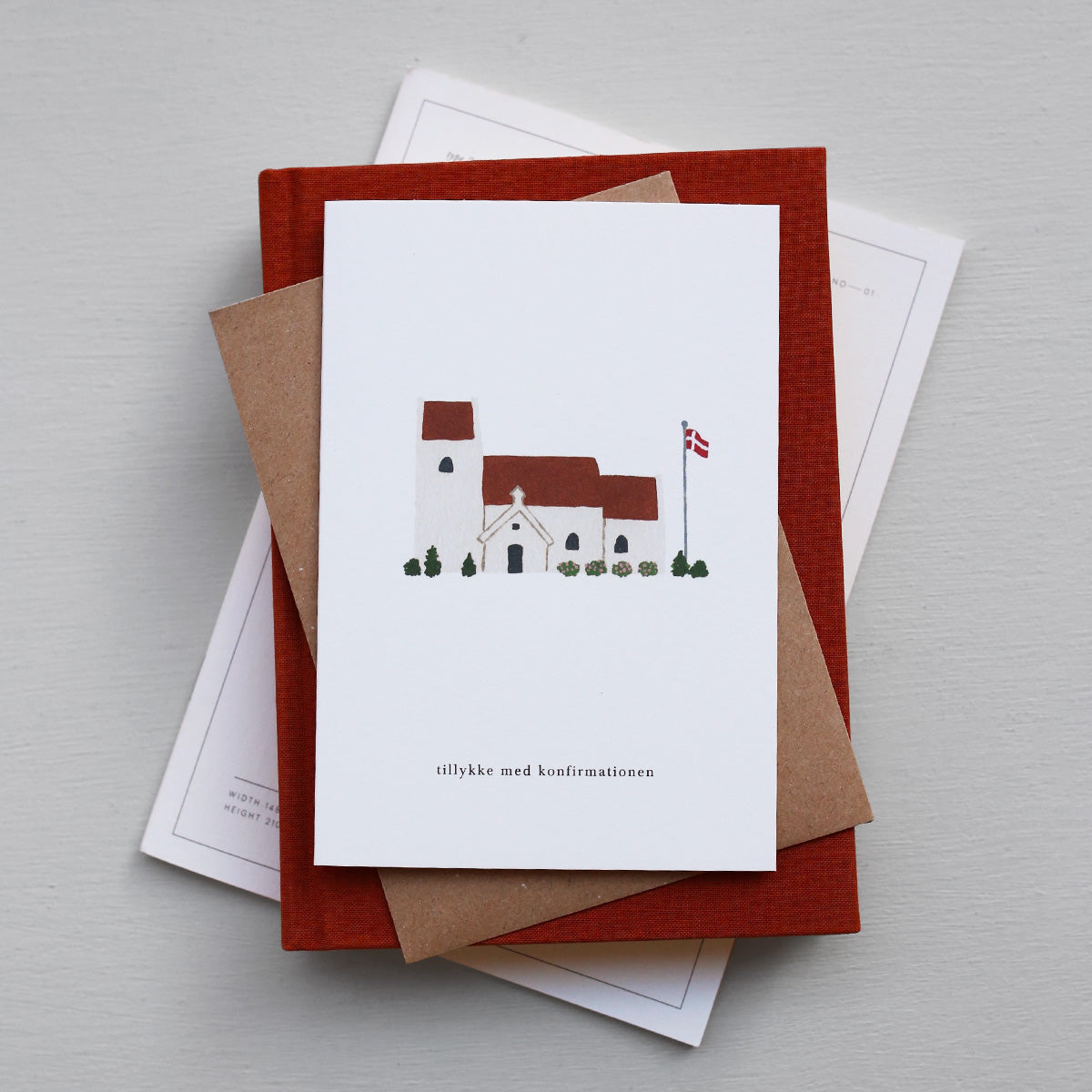 GREETING CARD // KIRKE (DANISH)