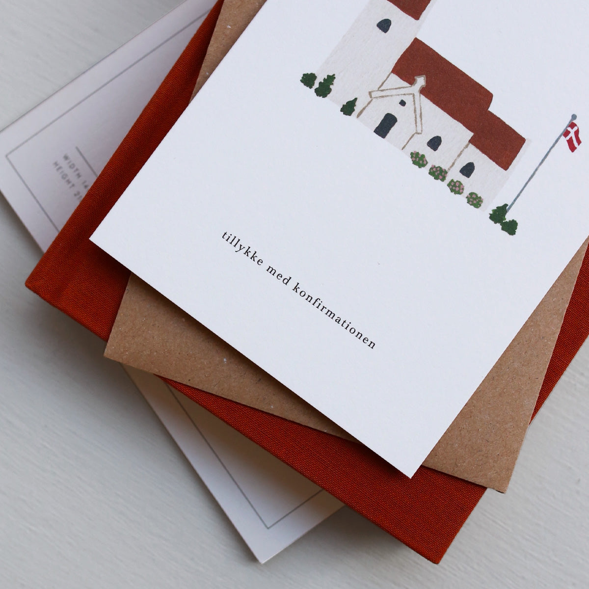 GREETING CARD // KIRKE (DANISH)