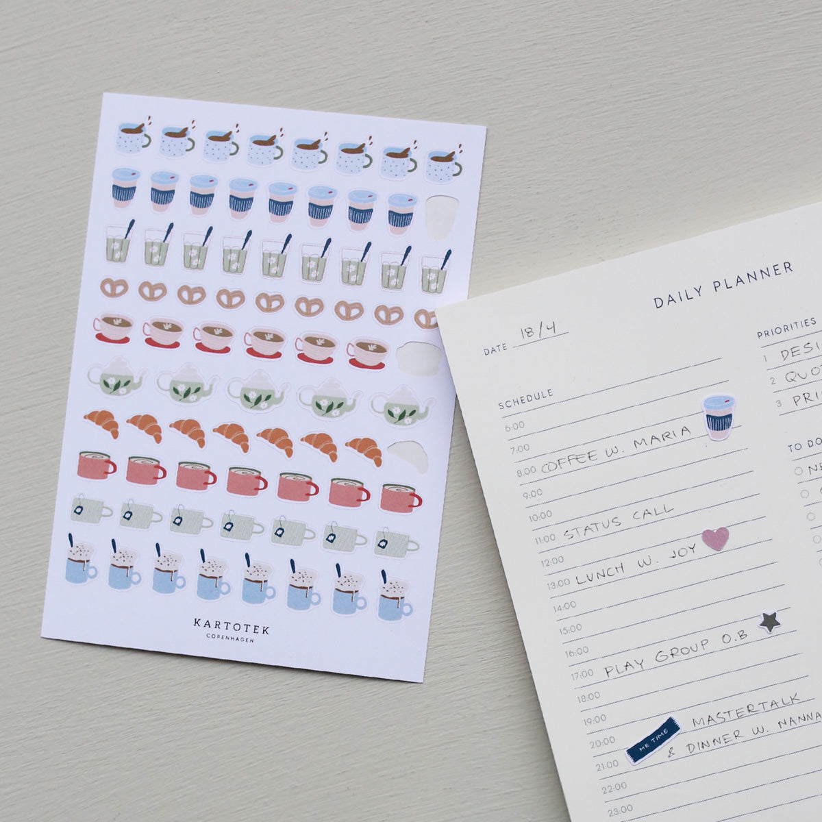 STICKERS // MINI COFFEE ICONS