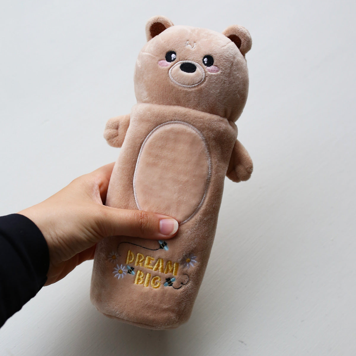 SUPER SOFT PENCIL CASE // TEDDY