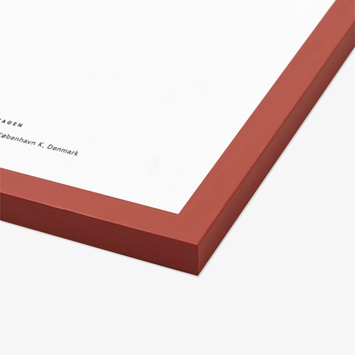 WOOD FRAME A5 // RED