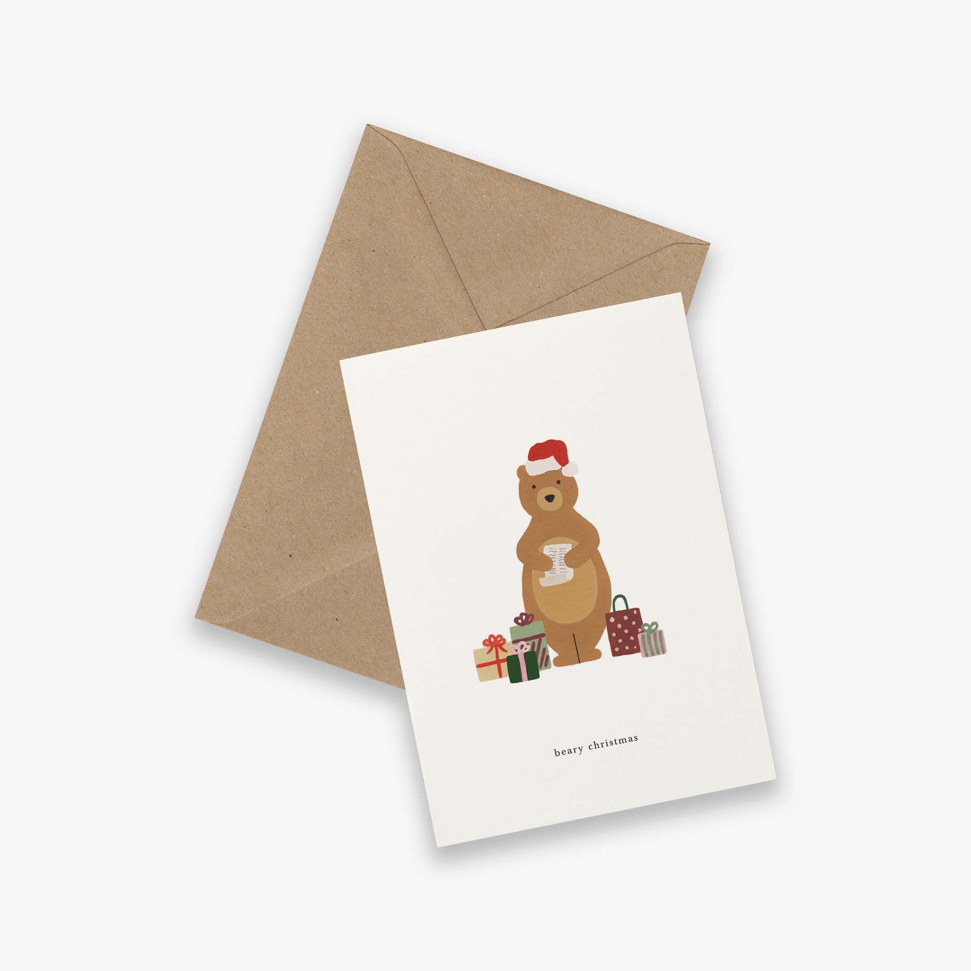 GREETING CARD // CHRISTMAS BEAR