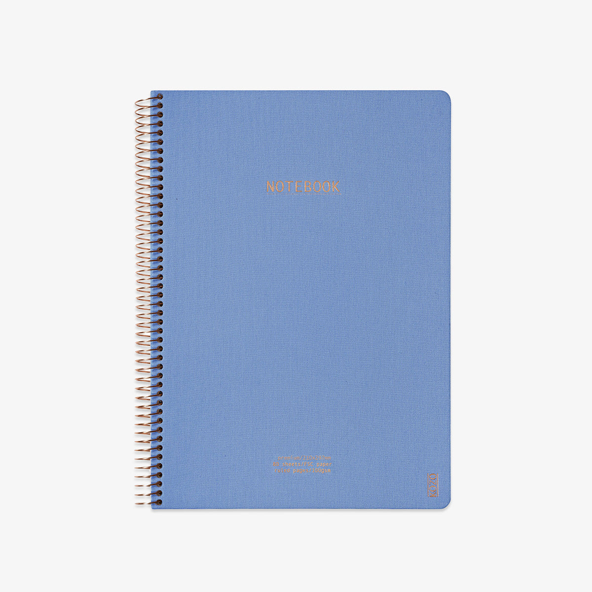KOZO SPIRAL-BOUND NOTEBOOK A4 // WINDSURFER