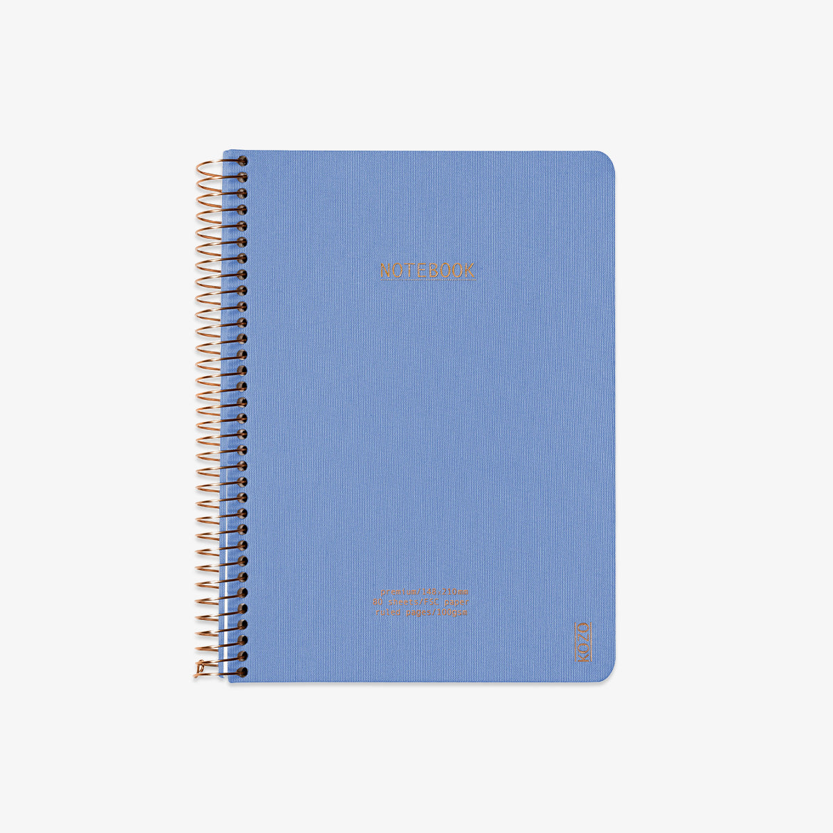 KOZO SPIRAL-BOUND NOTEBOOK A5 // WINDSURFER