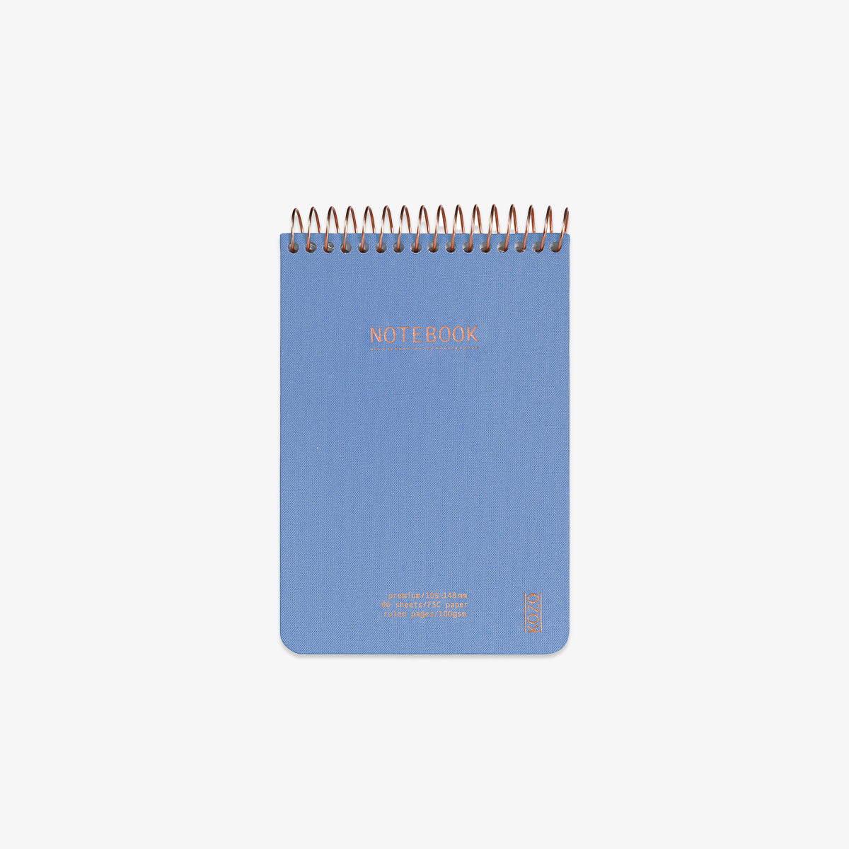KOZO SPIRAL-BOUND NOTEBOOK A6 // WINDSURFER