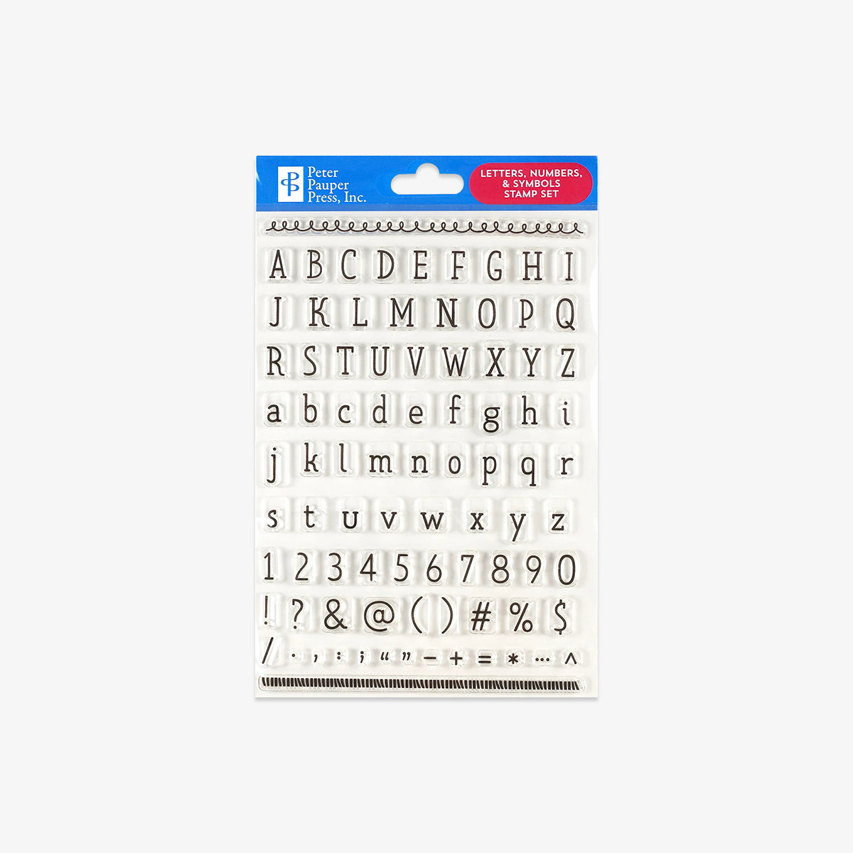 STAMP SET // LETTERS & NUMBERS