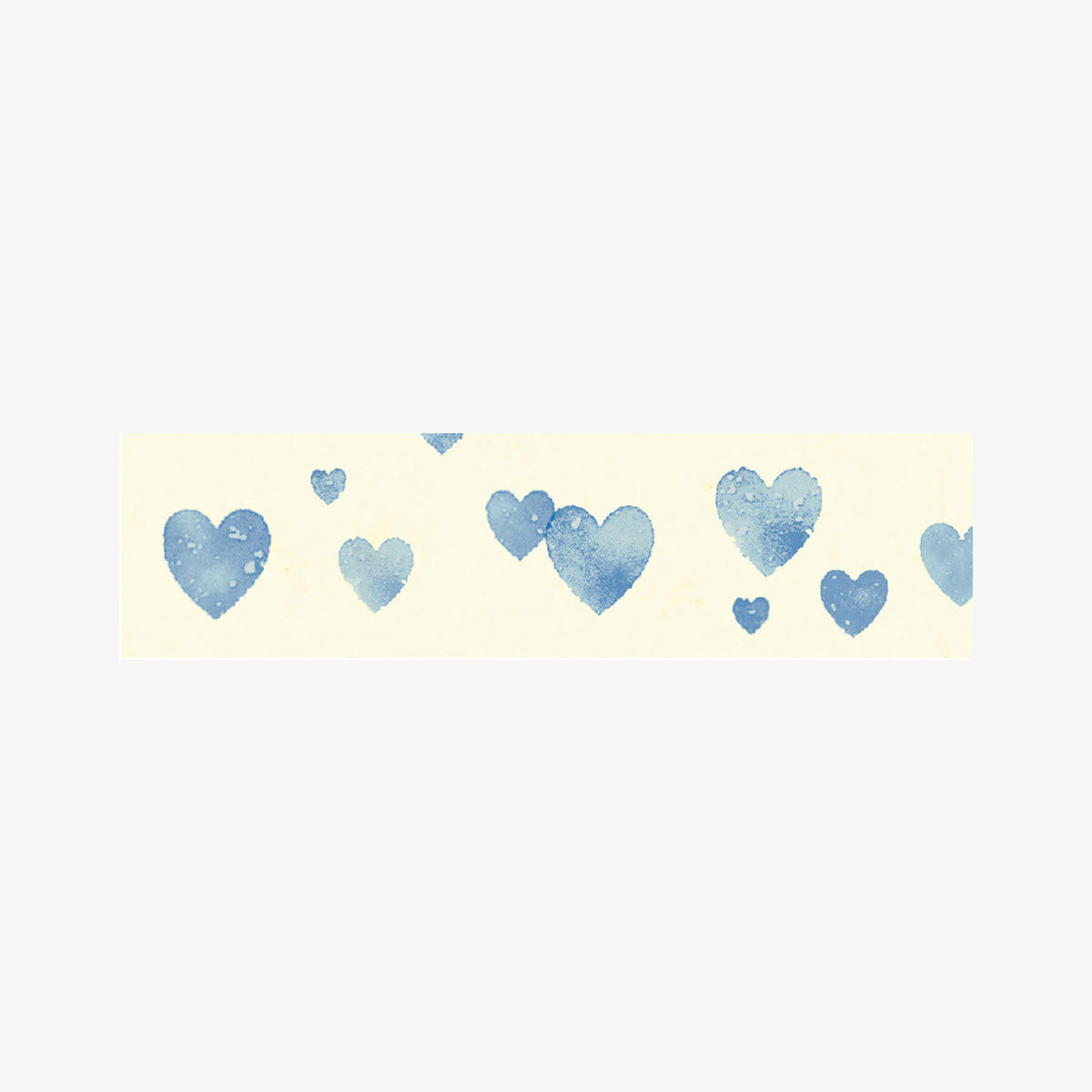 MT MASKING TAPE // HEART STAMP BLUE