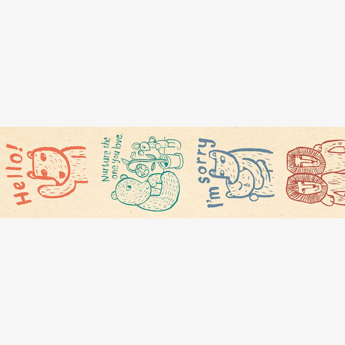 MT MASKING TAPE X CUPS OF THERAPY // MESSAGE