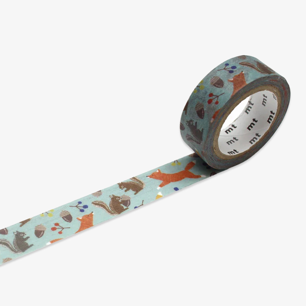 MT MASKING TAPE EX // EMBROIDERY FOX & SQUIRREL