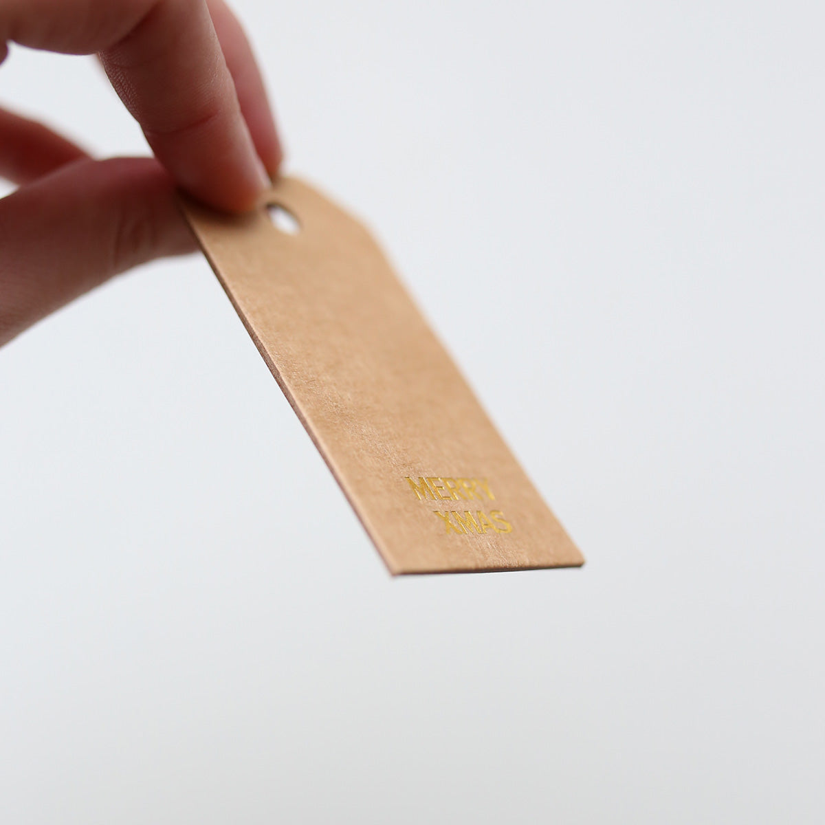 MANILA GIFT TAG // MERRY XMAS