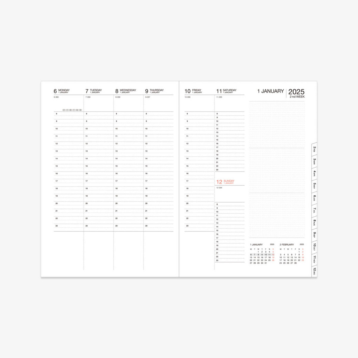 CALENDAR SEP 2025 - DEC 2026 A5 // STORAGE.IT PINK