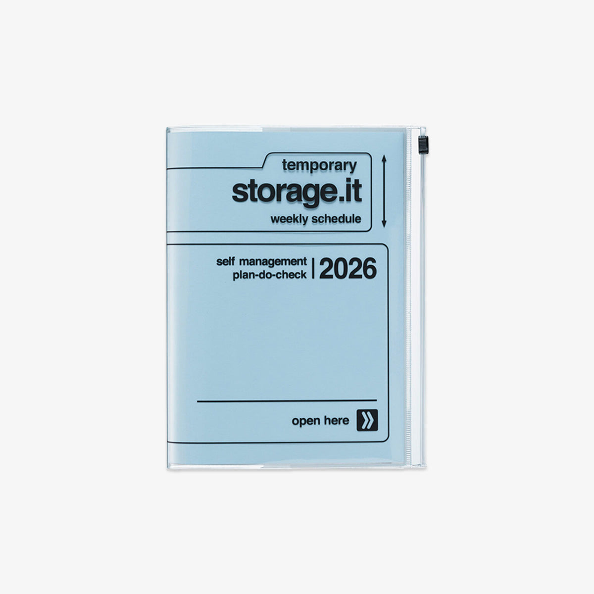 CALENDAR SEP 2025 - DEC 2026 A5 // STORAGE.IT BLUE