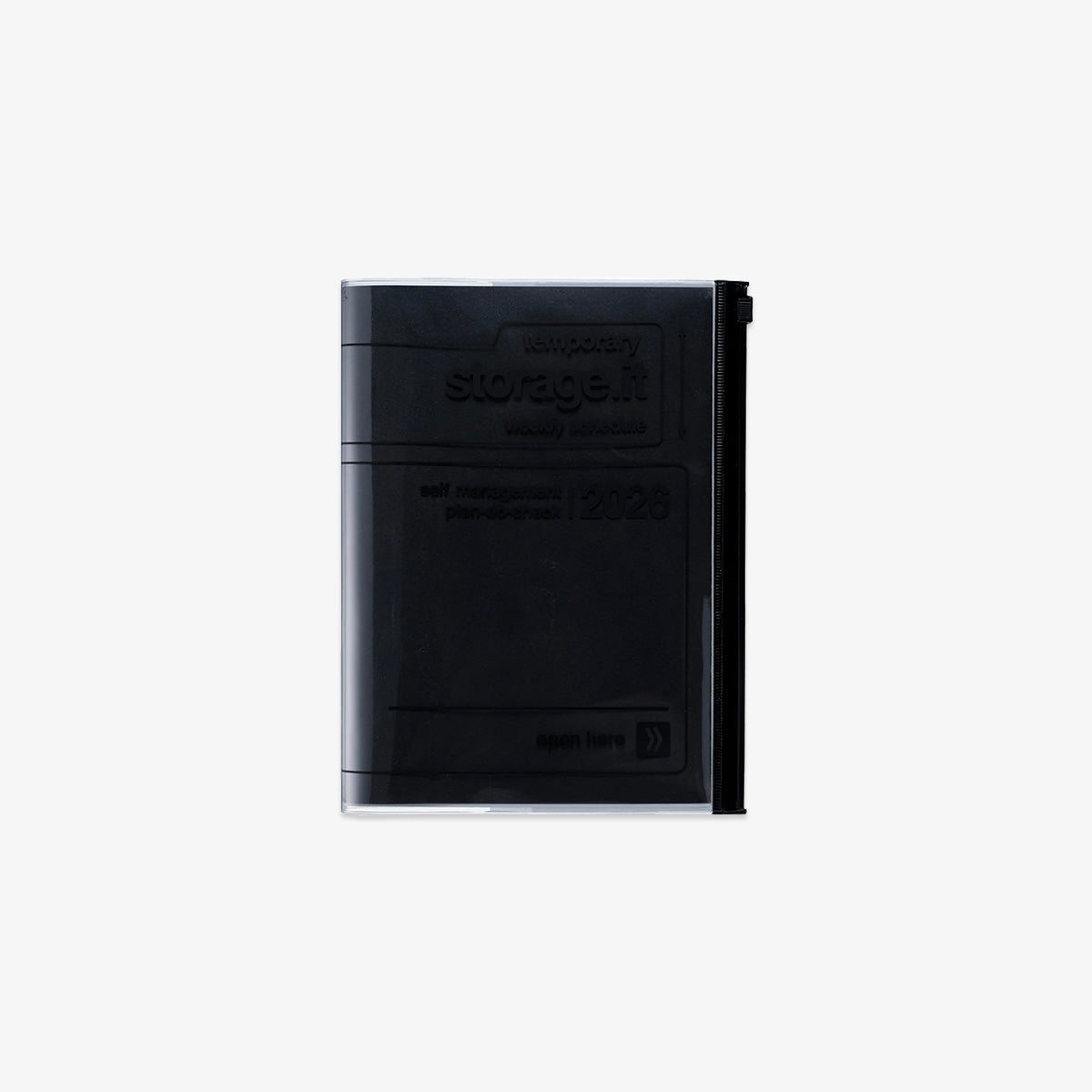 CALENDAR SEP 2025 - DEC 2026 A6 // STORAGE.IT BLACK