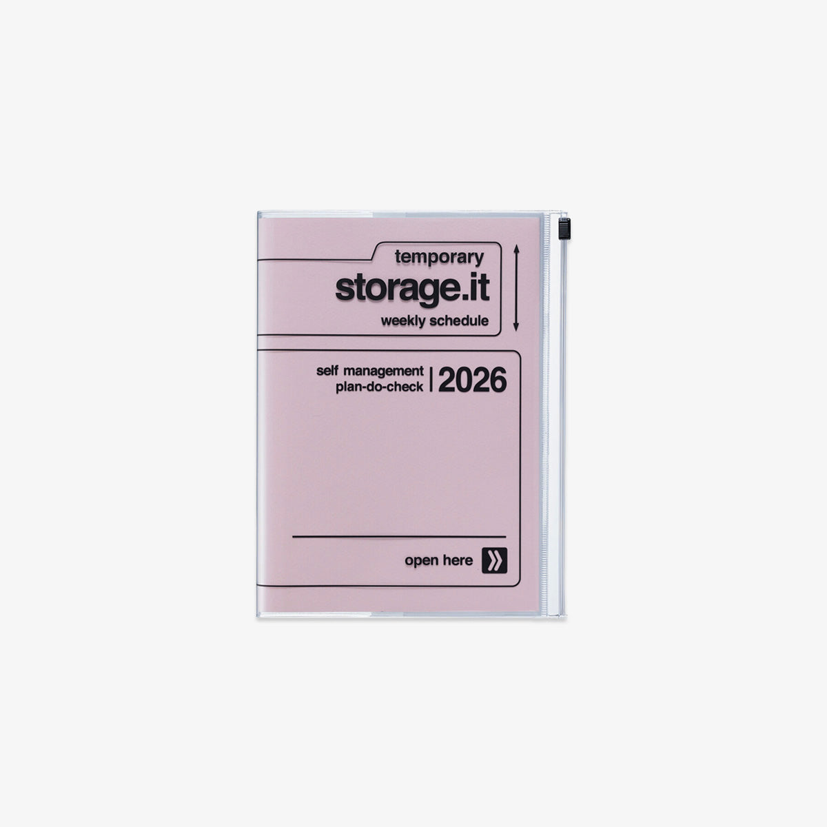 CALENDAR SEP 2025 - DEC 2026 A6 // STORAGE.IT PINK