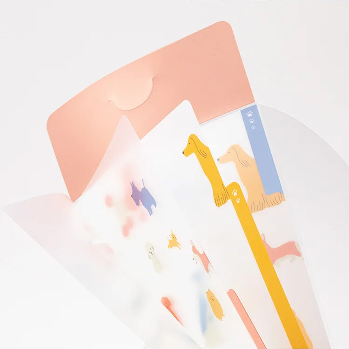 3 POCKET FOLDER A5 SLIM // DOGS