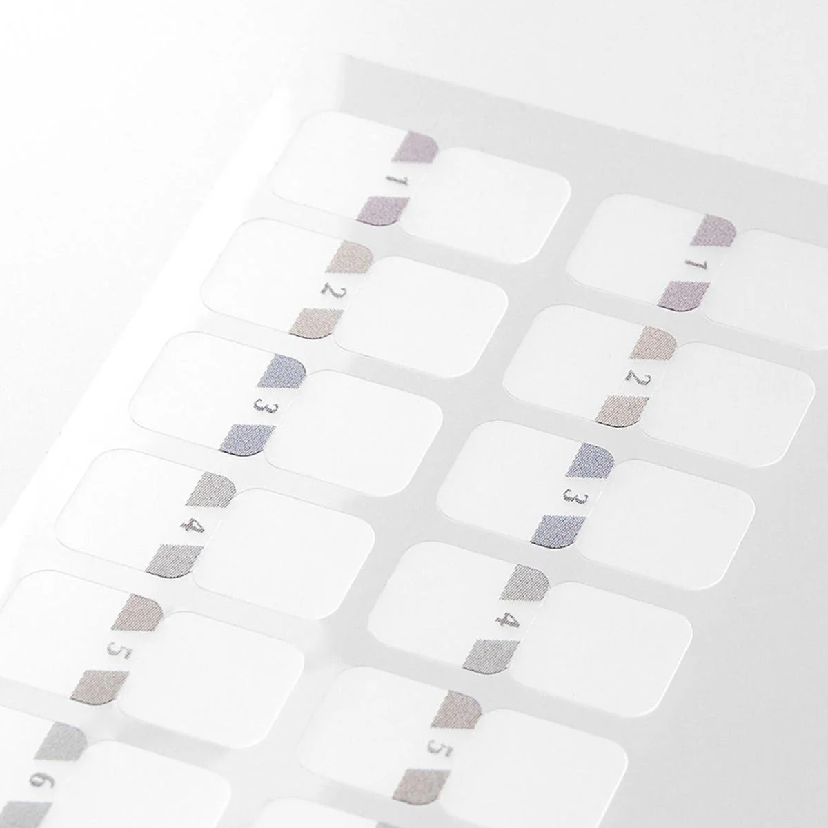 MIDORI INDEX LABELS // GREY