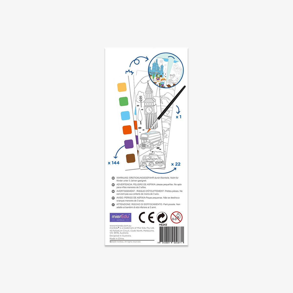 POCKET WATERCOLOUR PAINTING BOOK // TRAVEL THE WORLD