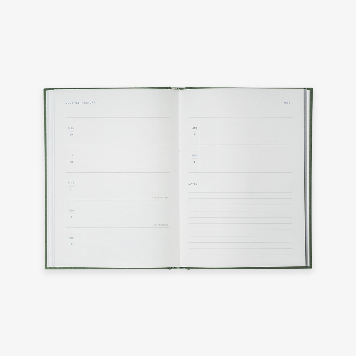 KALENDERBOG 2026 // DANISH