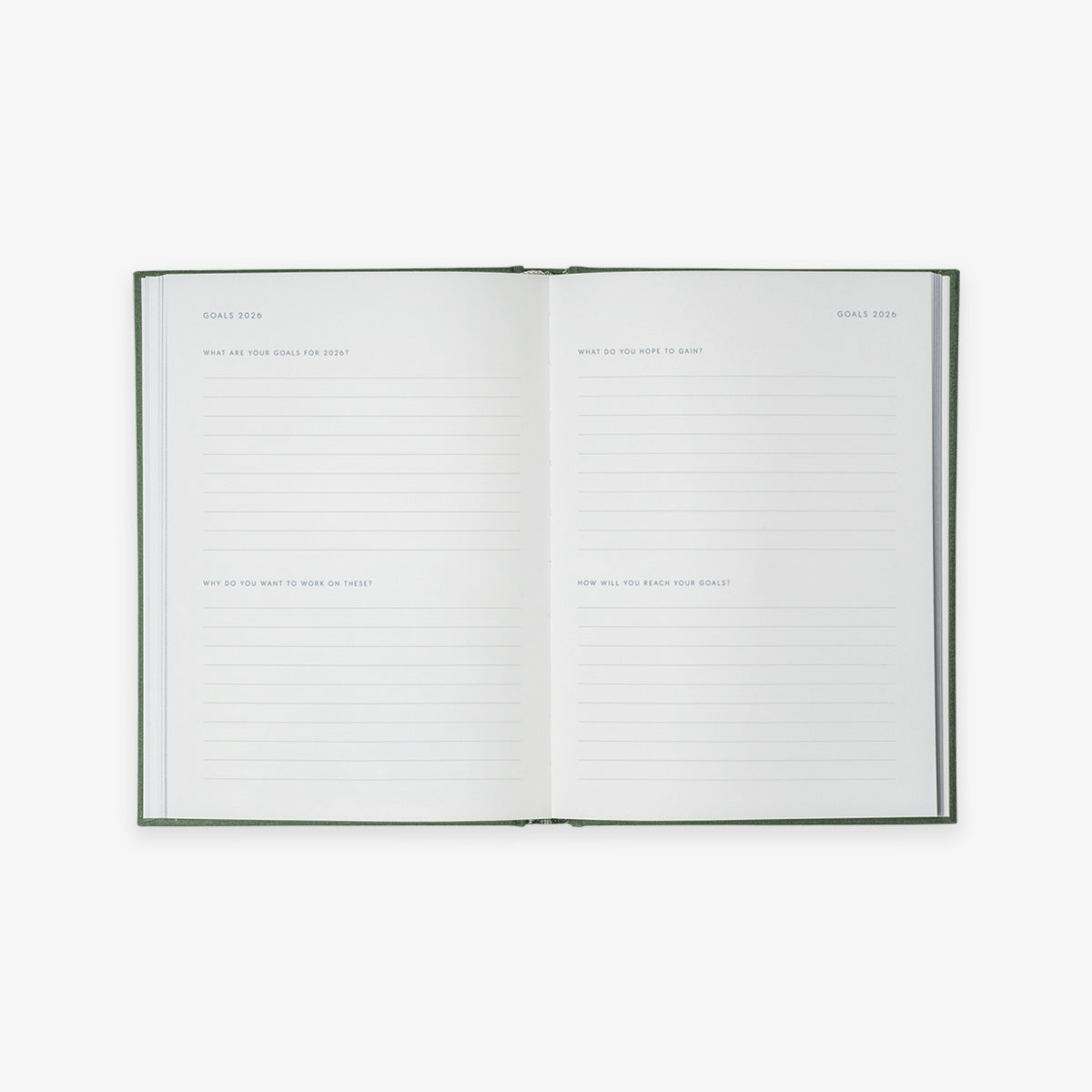 NOTEBOOK CALENDAR 2026 // ENGLISH