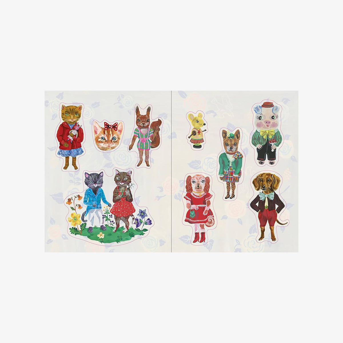 NATHALIE LETE STICKER BOOK