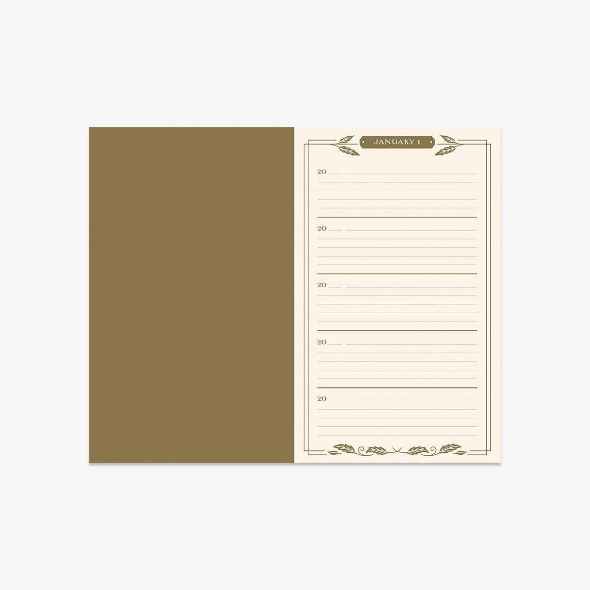 JOURNAL 'ONE LINE A DAY' // GOLDEN