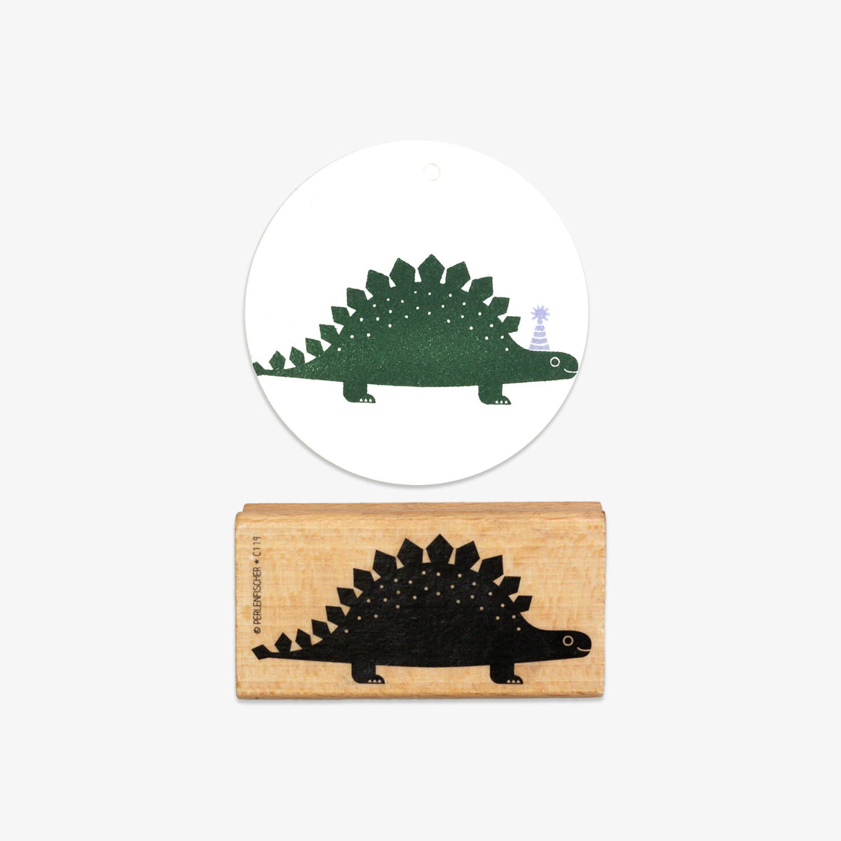 RUBBER STAMP // STEGOSAURUS