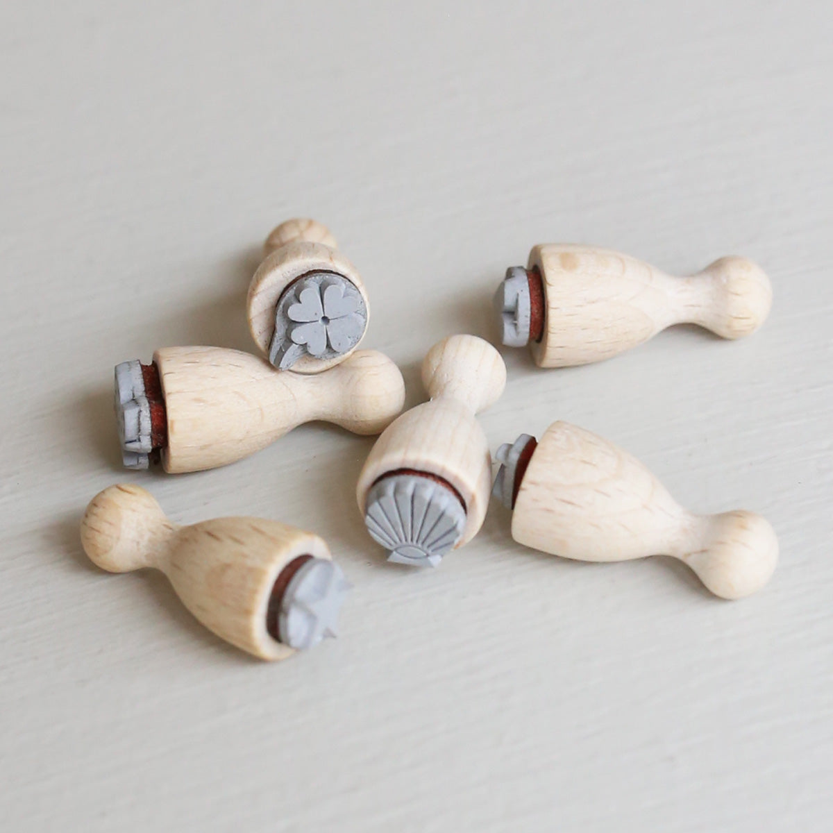 MINI RUBBER STAMP // CLOVERLEAF