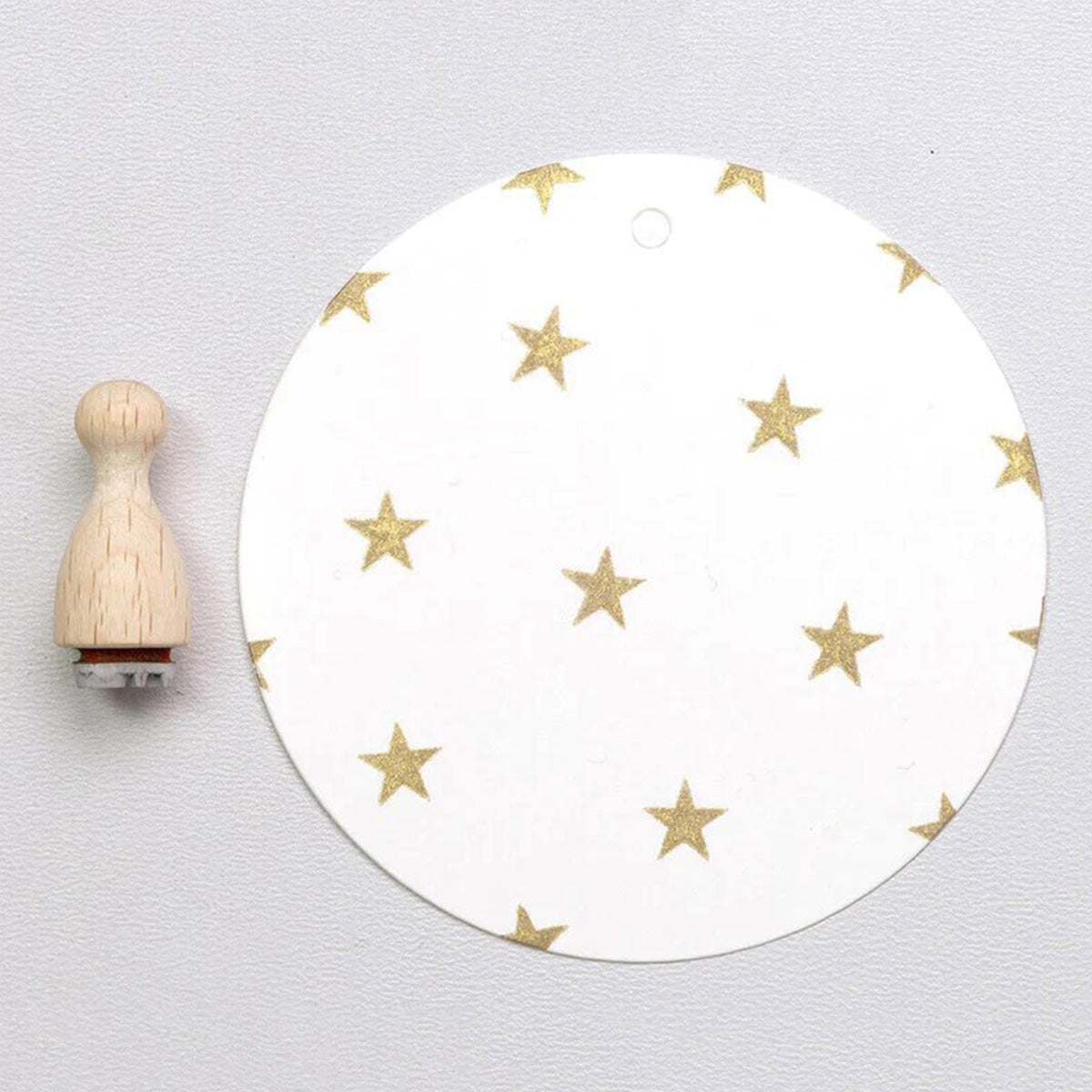 MINI RUBBER STAMP // STAR