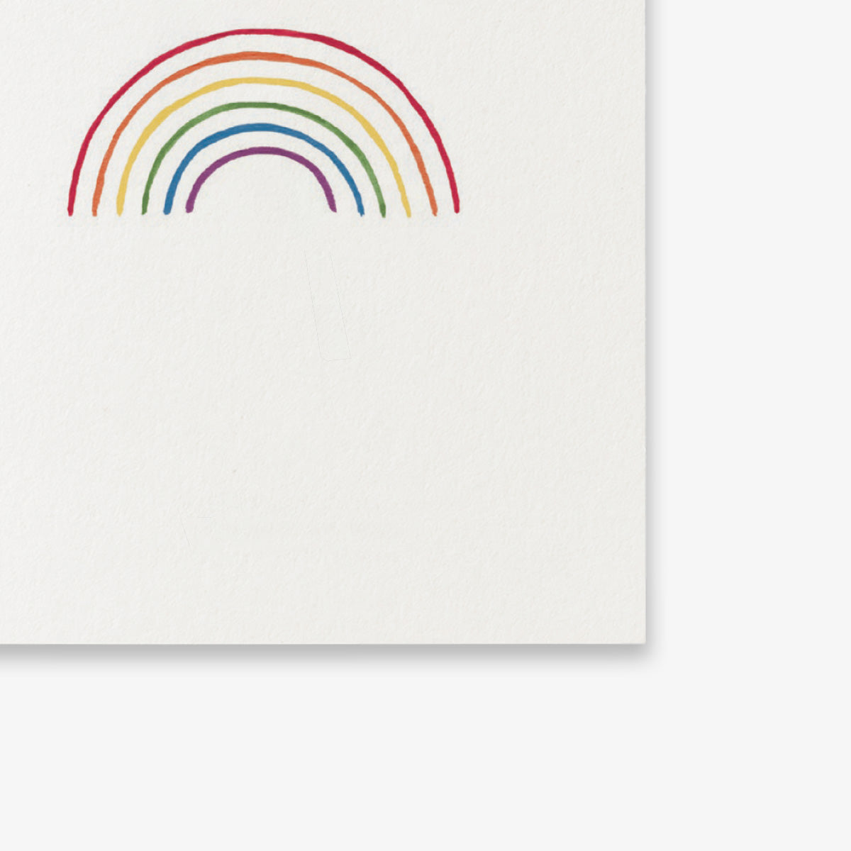 SMALL GREETING CARD // RAINBOW II