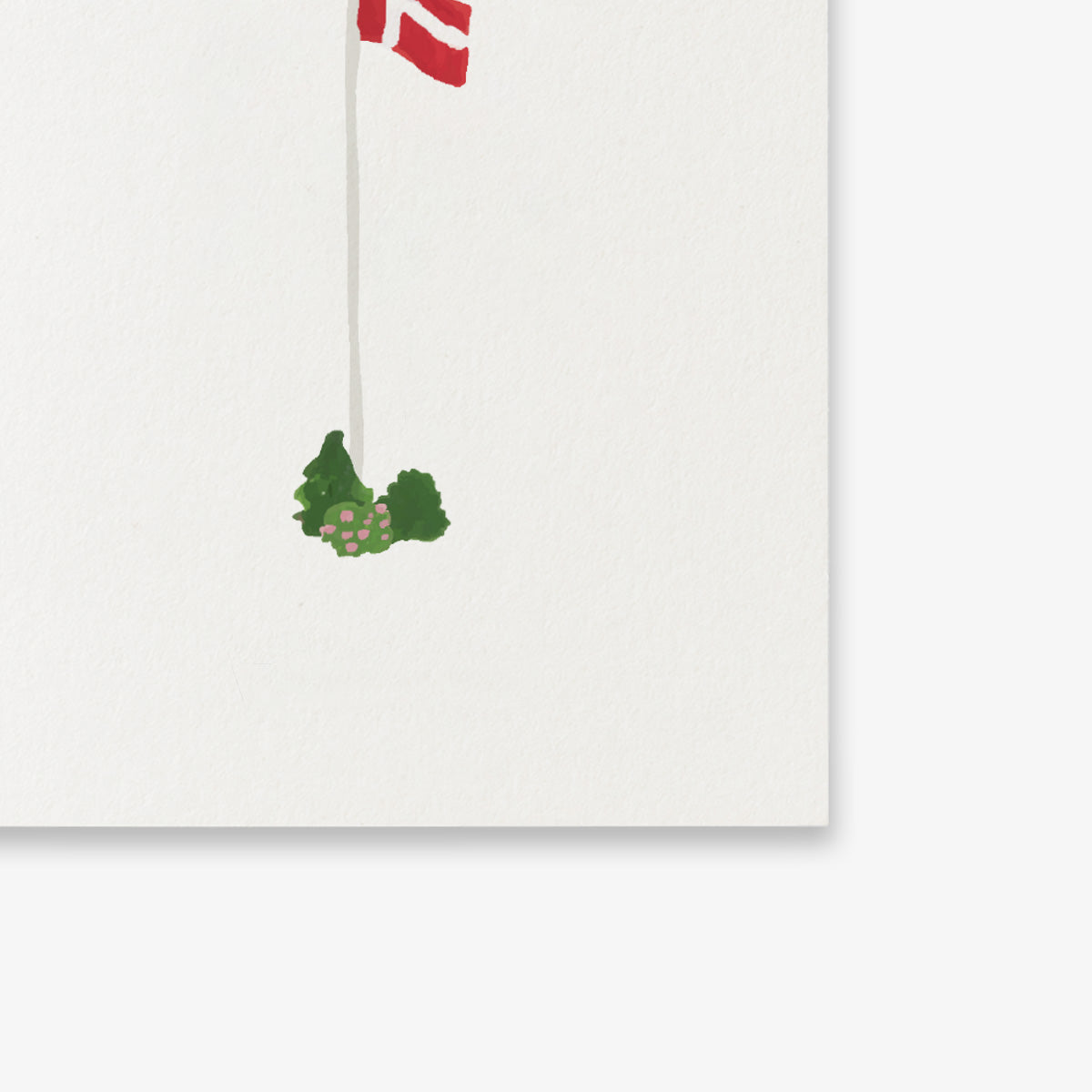 SMALL GREETING CARD // FLAGSTANG