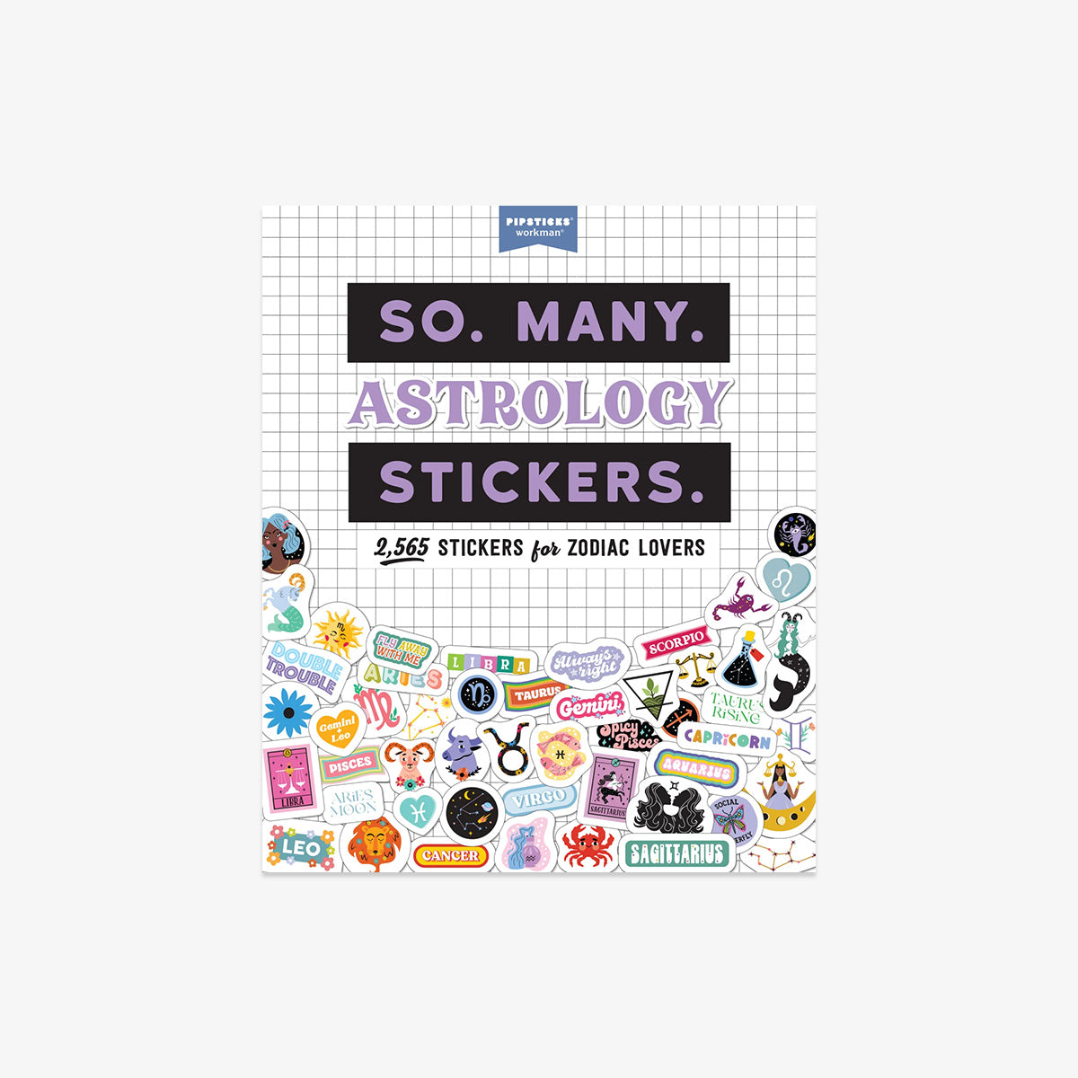 STICKER BOOK // SO. MANY. ASTROLOGY STICKERS.
