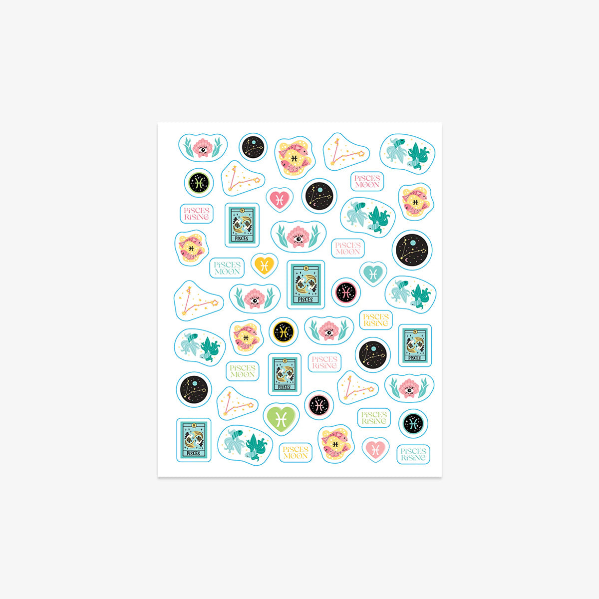 STICKER BOOK // SO. MANY. ASTROLOGY STICKERS.