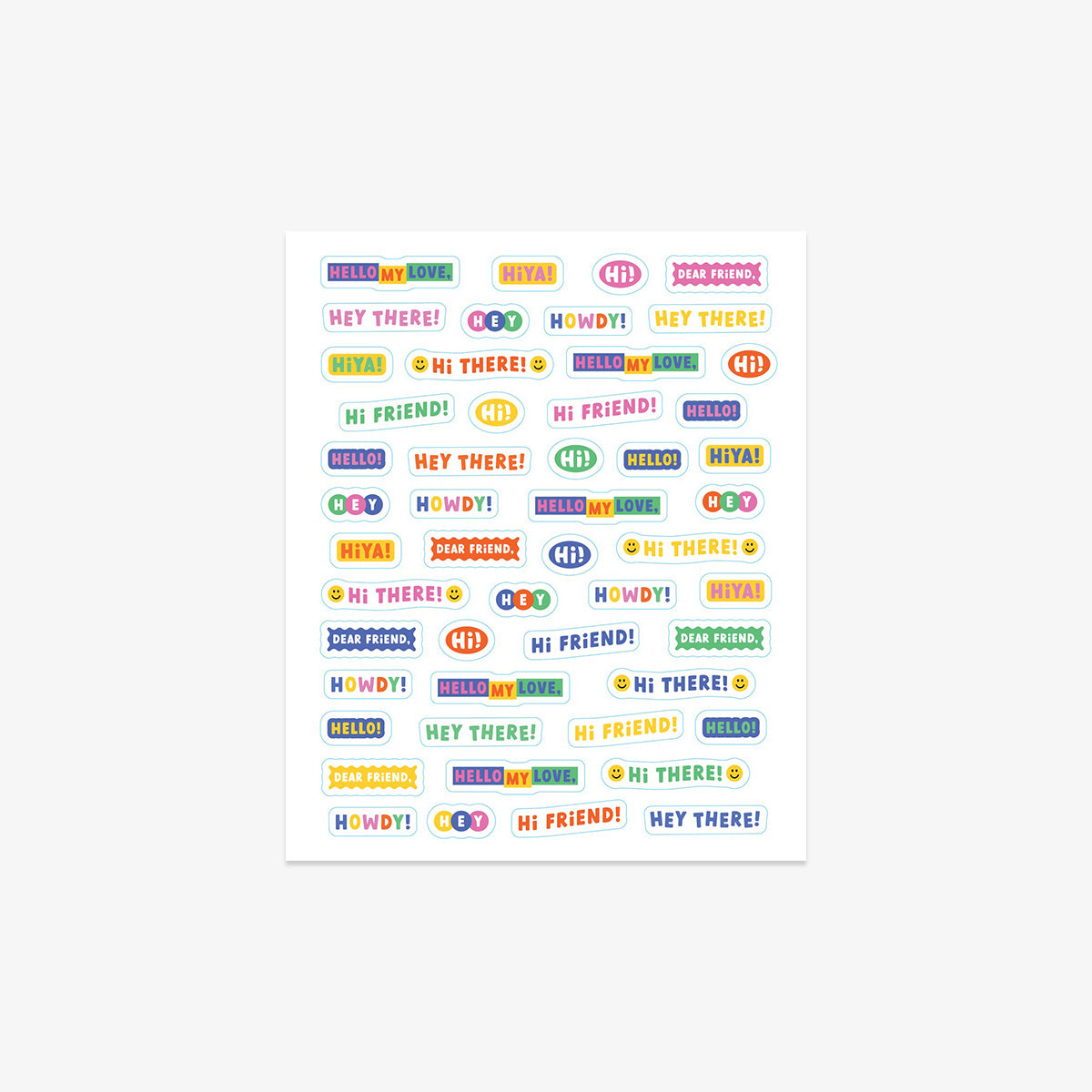 STICKER BOOK // SO. MANY. SNAIL MAIL STICKERS.