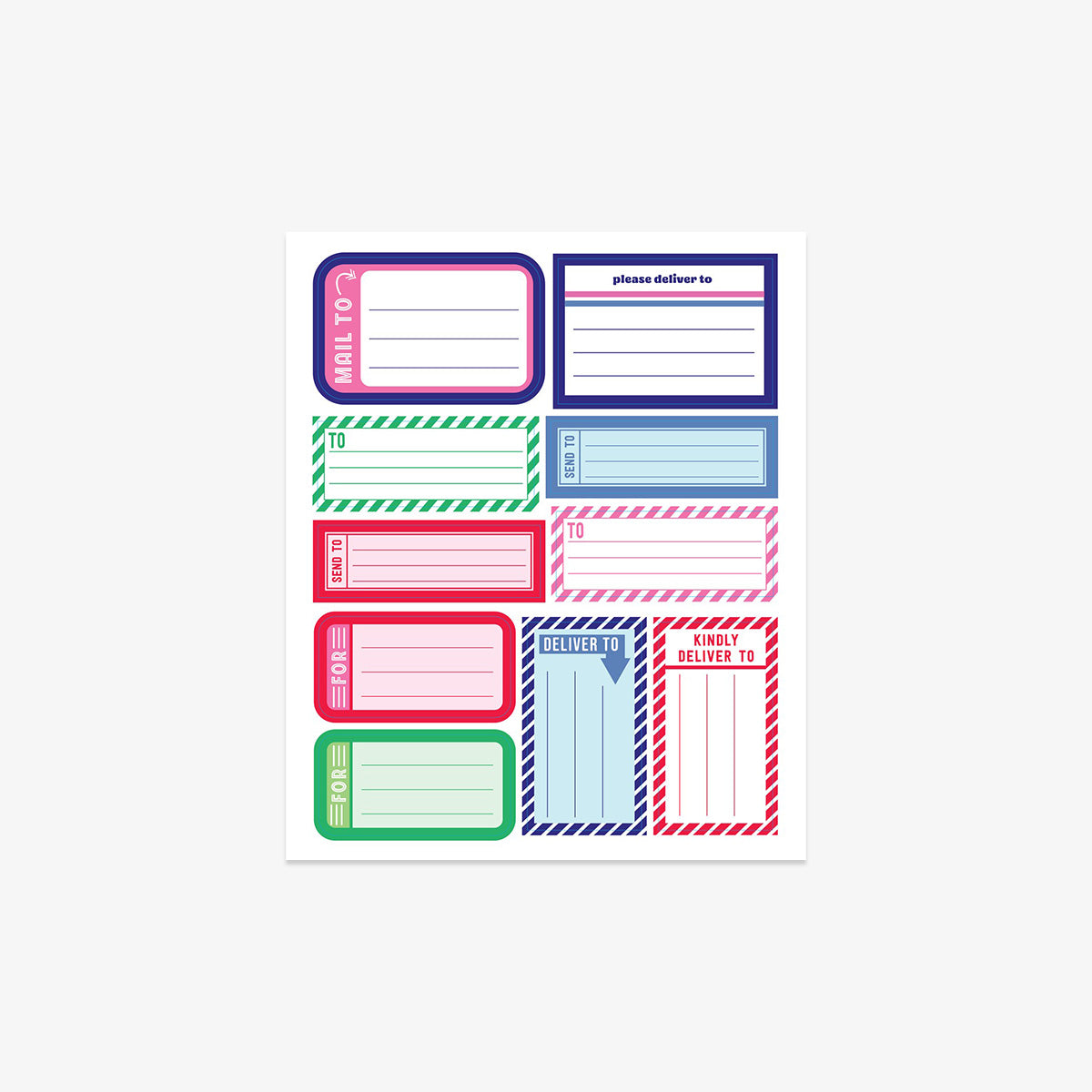 STICKER BOOK // SO. MANY. SNAIL MAIL STICKERS.