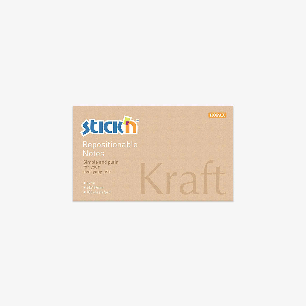 STICK'N KRAFT STICKY NOTES // RECTANGULAR