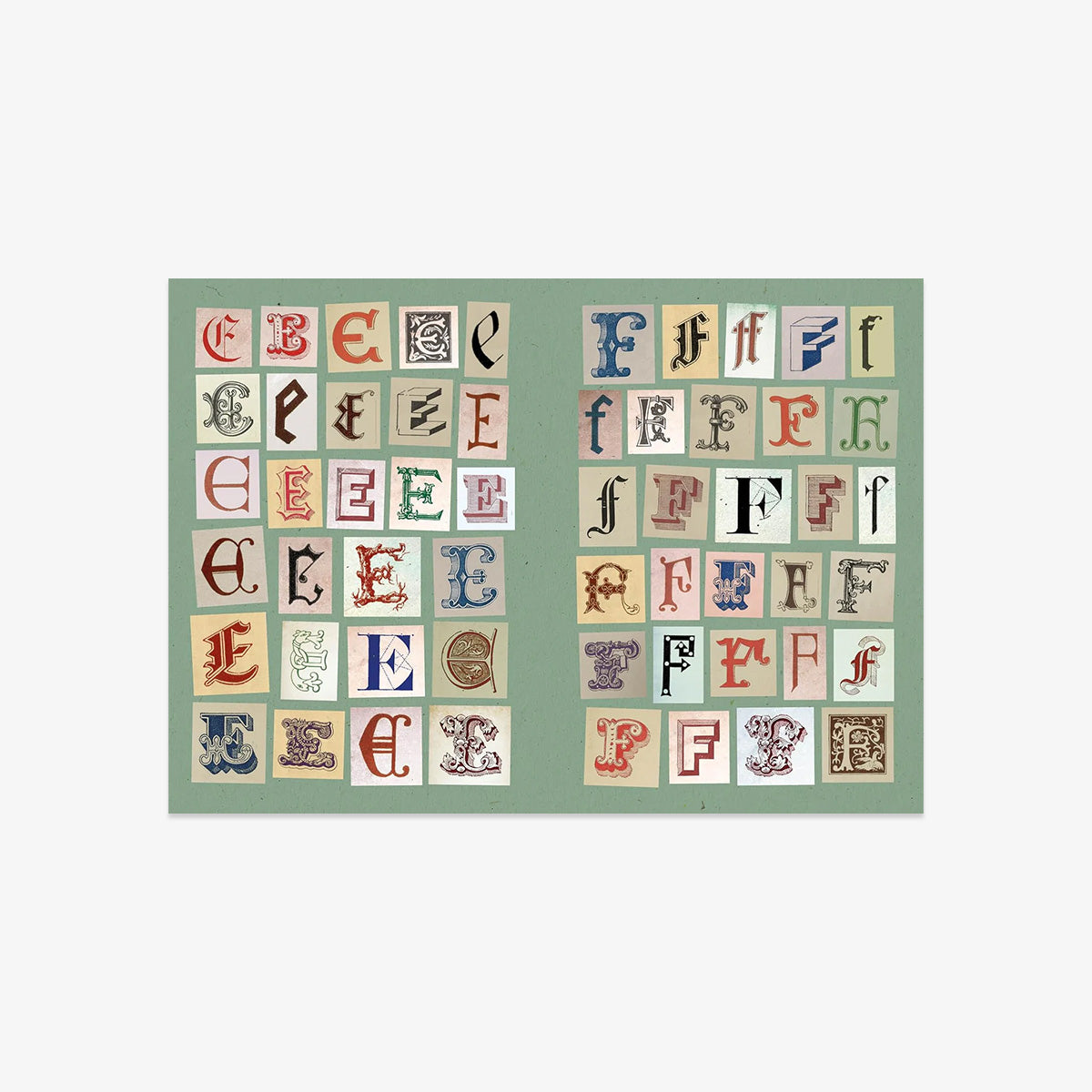 YE OLDE RANSOM NOTE STICKER BOOK