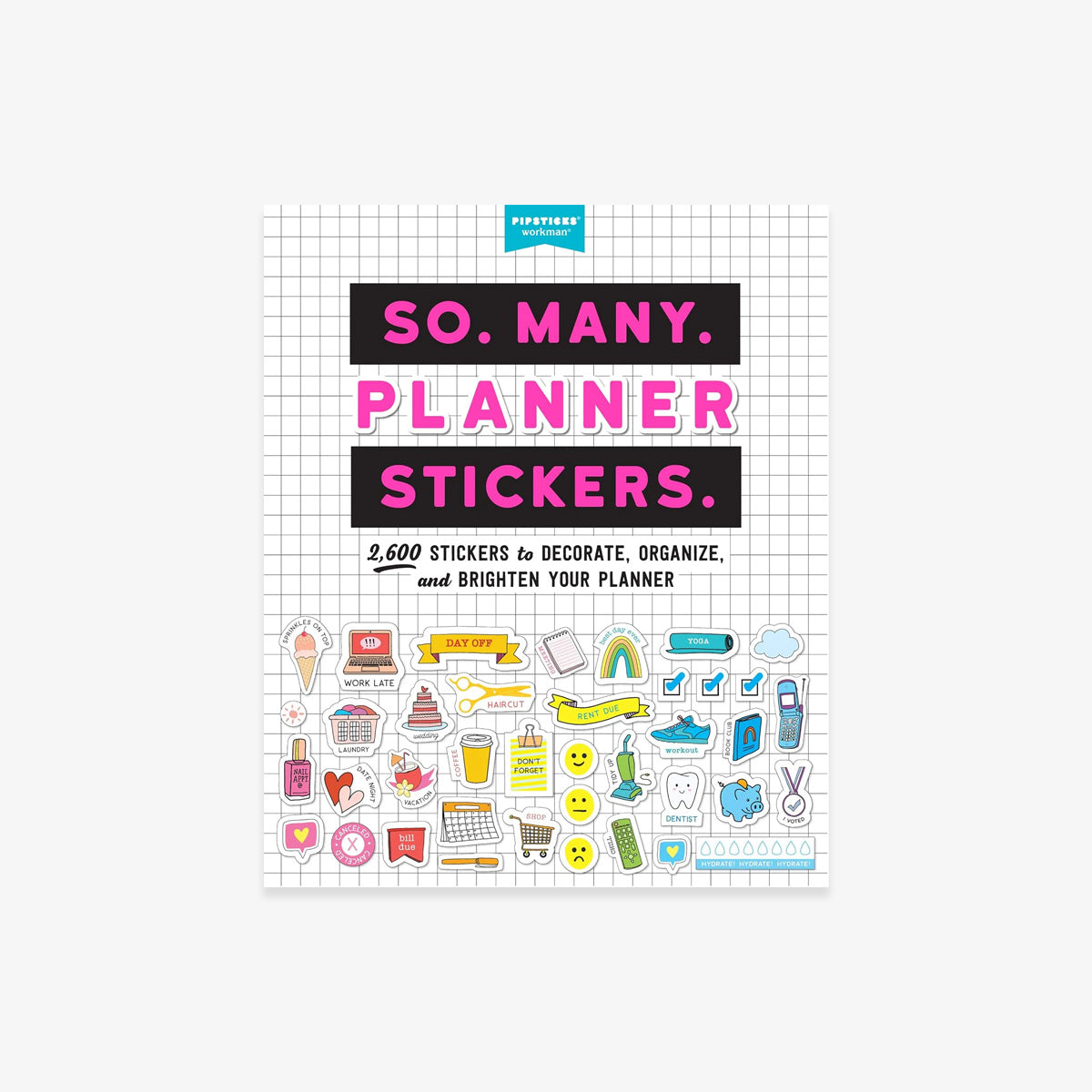 STICKER BOOK // SO. MANY. PLANNER STICKERS.